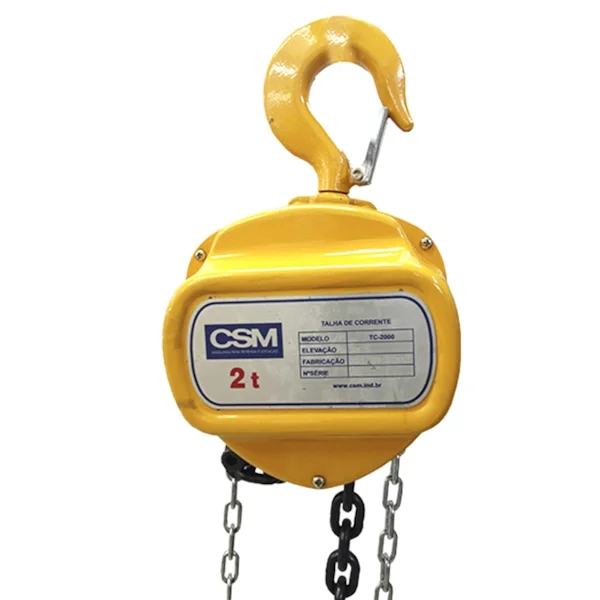 Talha Manual CSM · 2 Ton para aluguel em Piracicaba